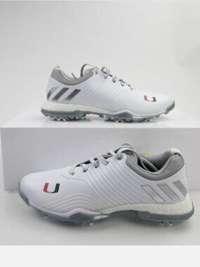 Women's NWT Adidas Adipower Miami Hurricanes golf shoes